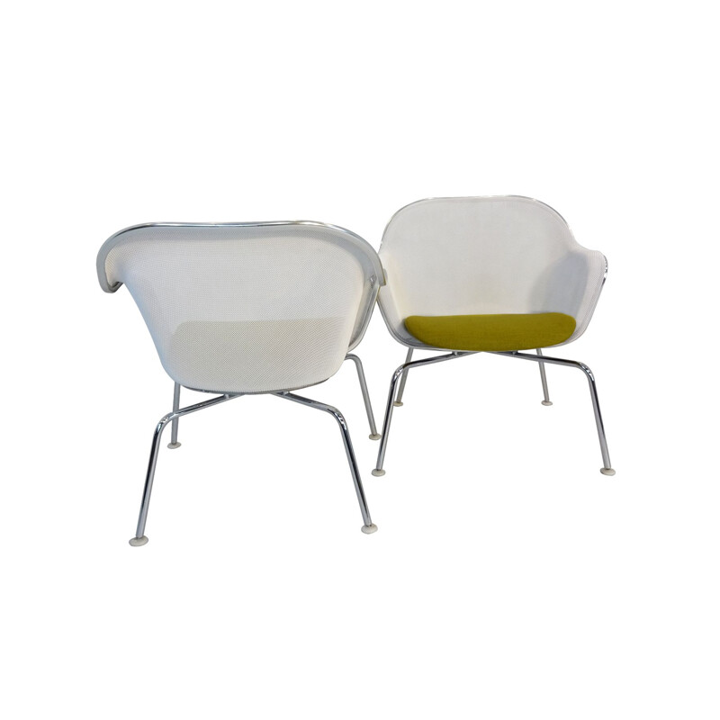 Pair of Vintage Iuta side chairs by Antonio Citterio B&B Italia