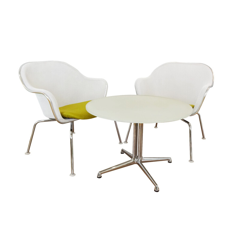 Pair of Vintage Iuta side chairs by Antonio Citterio B&B Italia