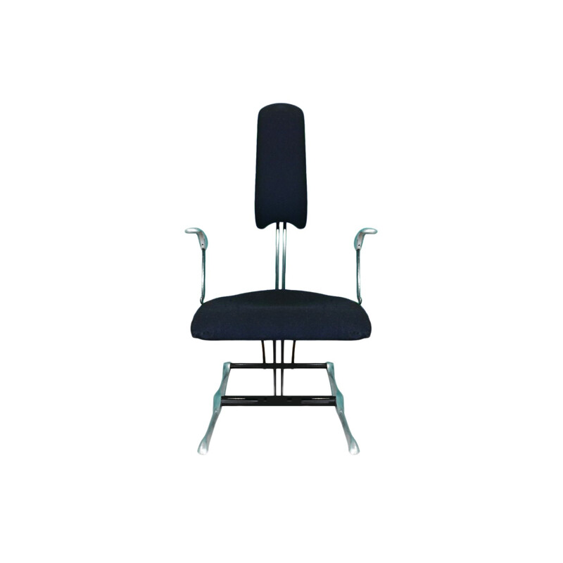 Vintage Hille Meridio posturepedic chair designed by Michael Dye 1990