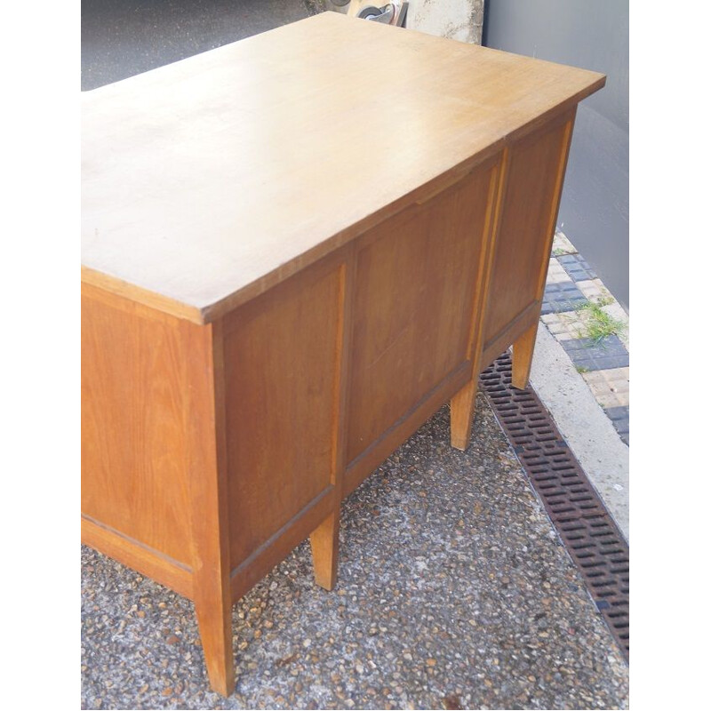 Vintage oak minister's desk 1950