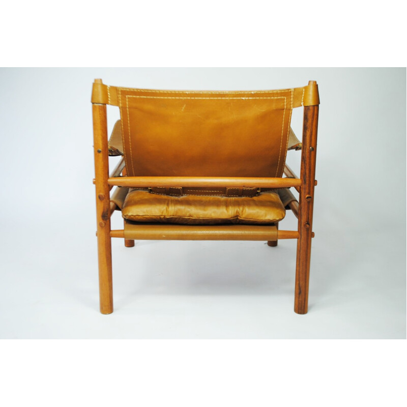 Mid-century Scandinavian "Sirocco" safari chair, Arne NORELL - 1960s