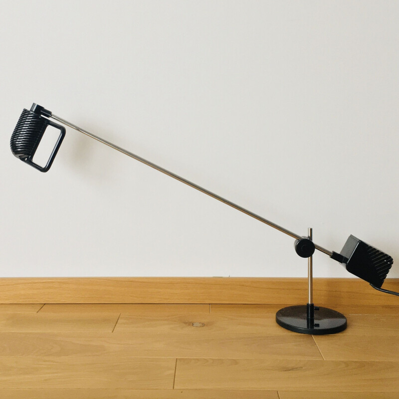 Vintage Maniglia Table Lamp by De Pas, D'Urbino and Lomazzi for Stilnovo, 1970s