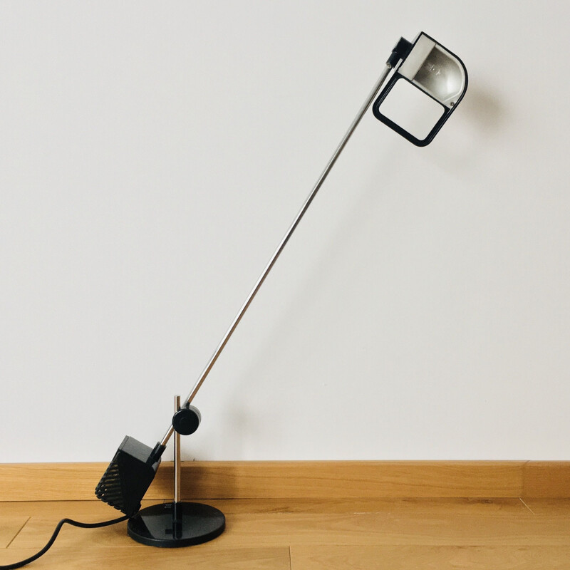 Vintage Maniglia Table Lamp by De Pas, D'Urbino and Lomazzi for Stilnovo, 1970s