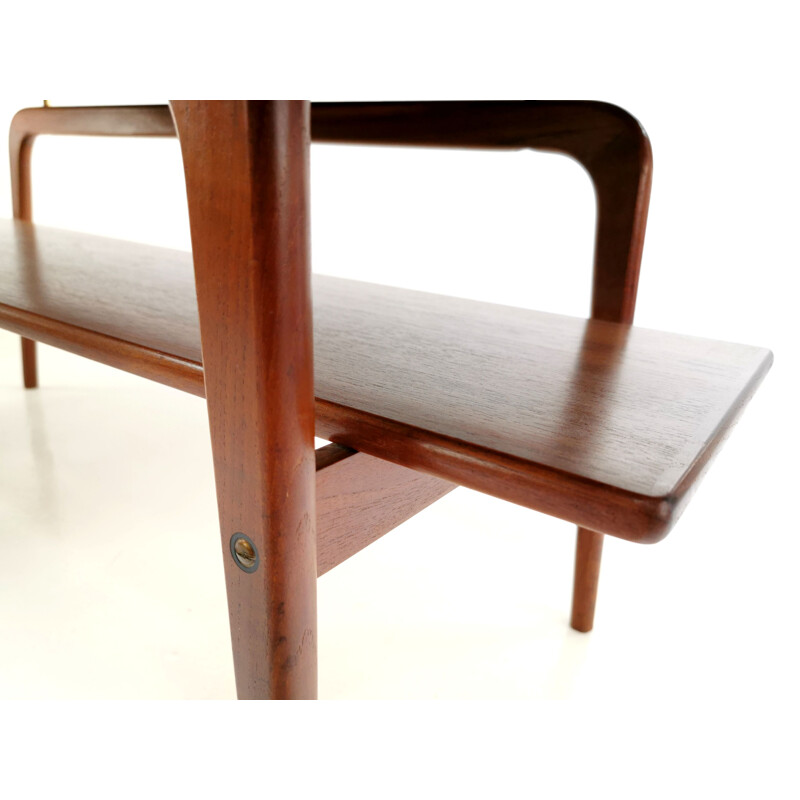 Mid Century Teak Coffee Table Arne Hovmand Olsen 