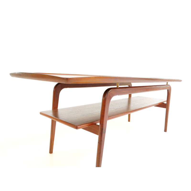 Mid Century Teak Coffee Table Arne Hovmand Olsen 