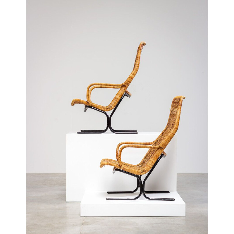 Pair of lounge chairs by Dirk van Sliedregt 1960