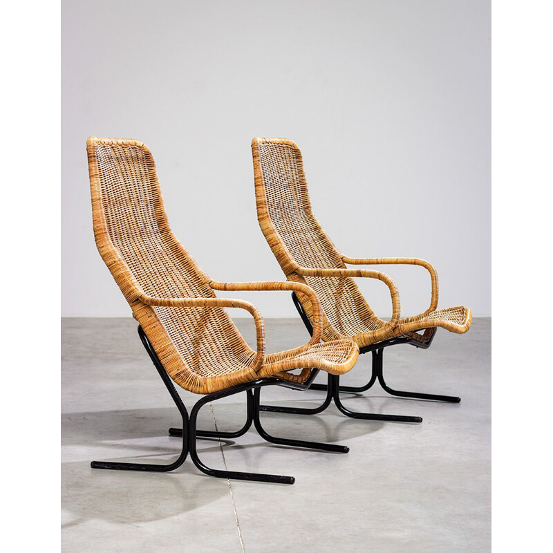 Pair of lounge chairs by Dirk van Sliedregt 1960