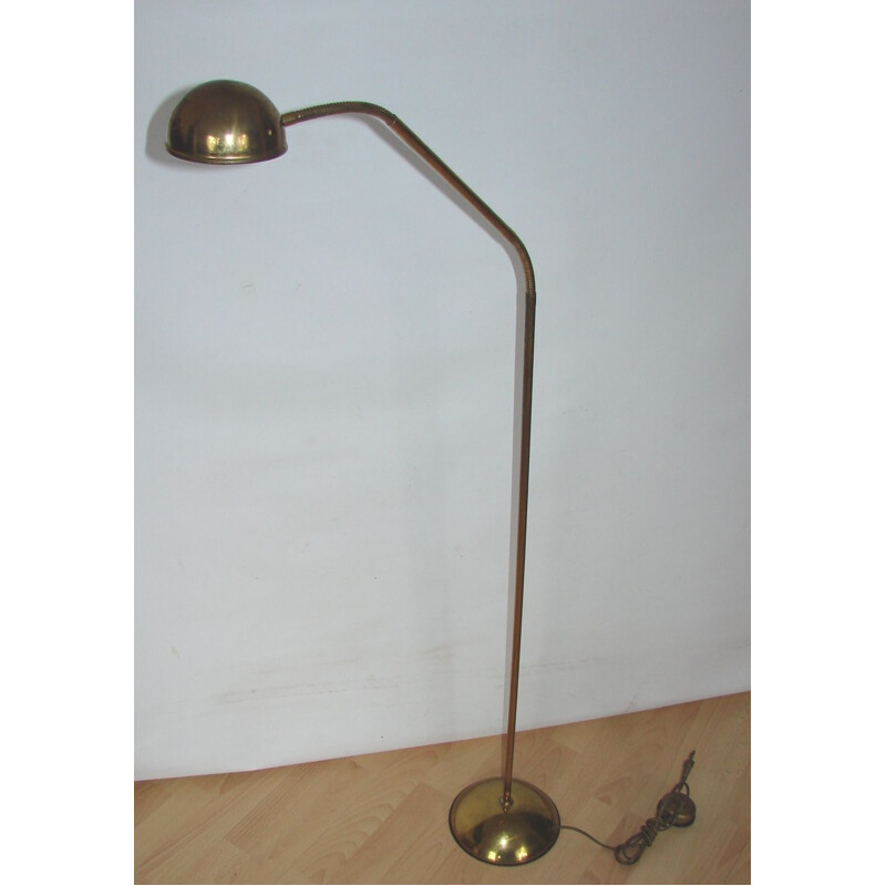 Vintage Floor lamp, brass 1970s