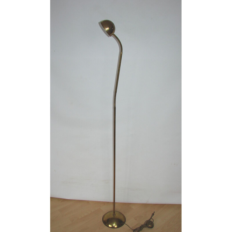 Vintage Floor lamp, brass 1970s