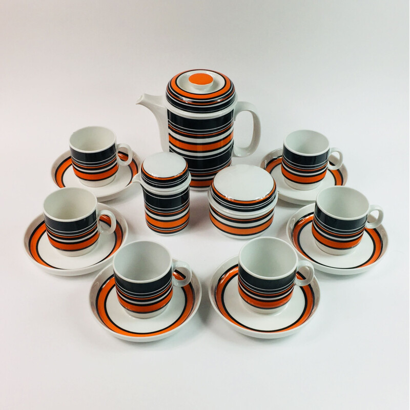 Vintage Coffee Set by Hertha Bengtson for Rosenthal,Scandic  1970s