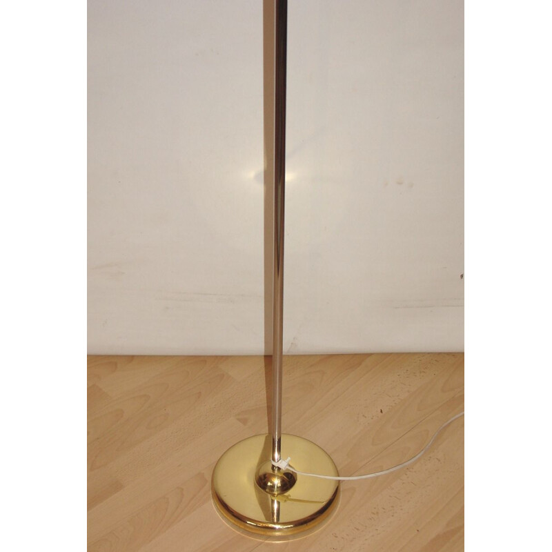 Vintage Floor lamp, brass and metal 1960s