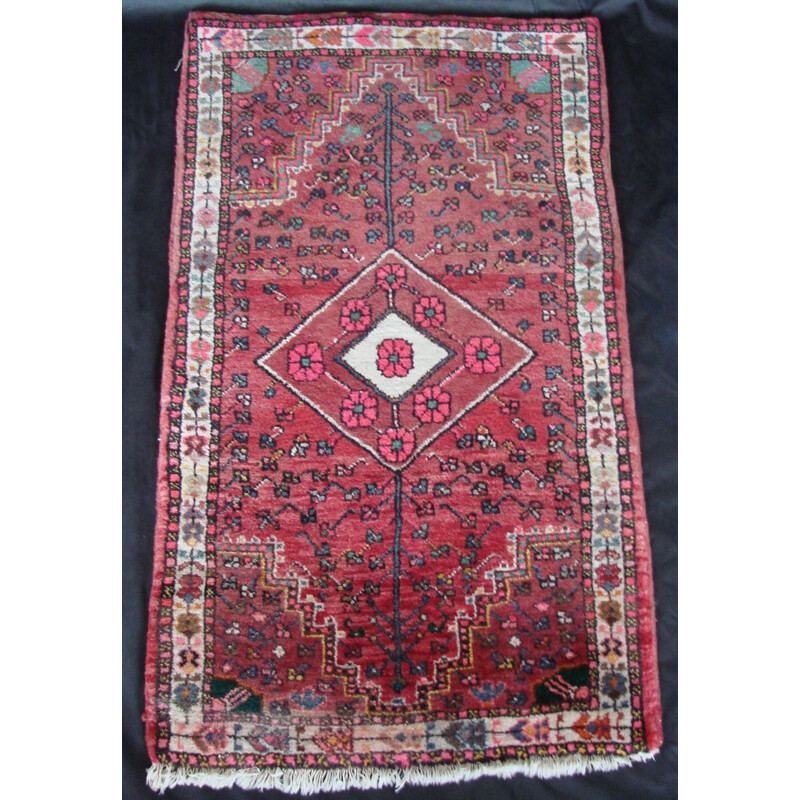 Vintage Woolen carpet , Iran 1970s