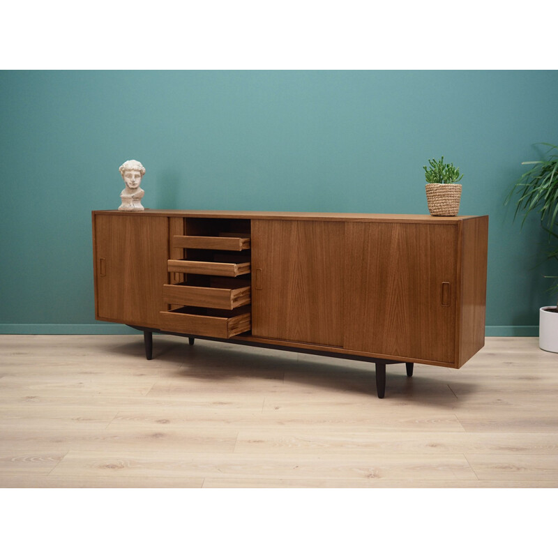 Vintage Teak sideboard by Erik Jensen, Westergard Danish 1960s