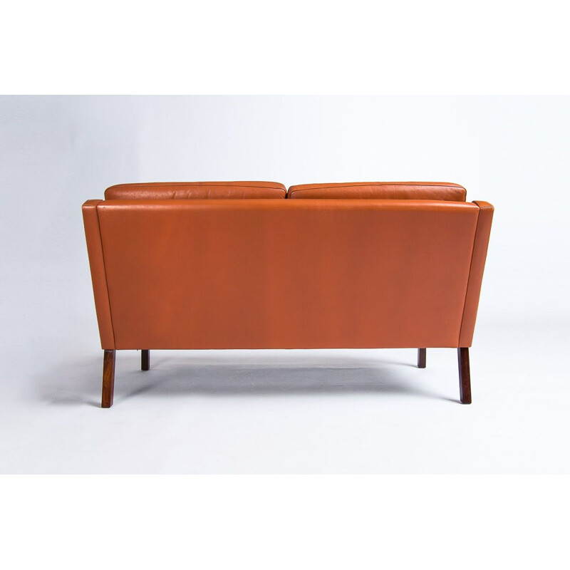 Vintage Sofa in Leather by Rud Thygesen For Georg Thams, Danish 1960s