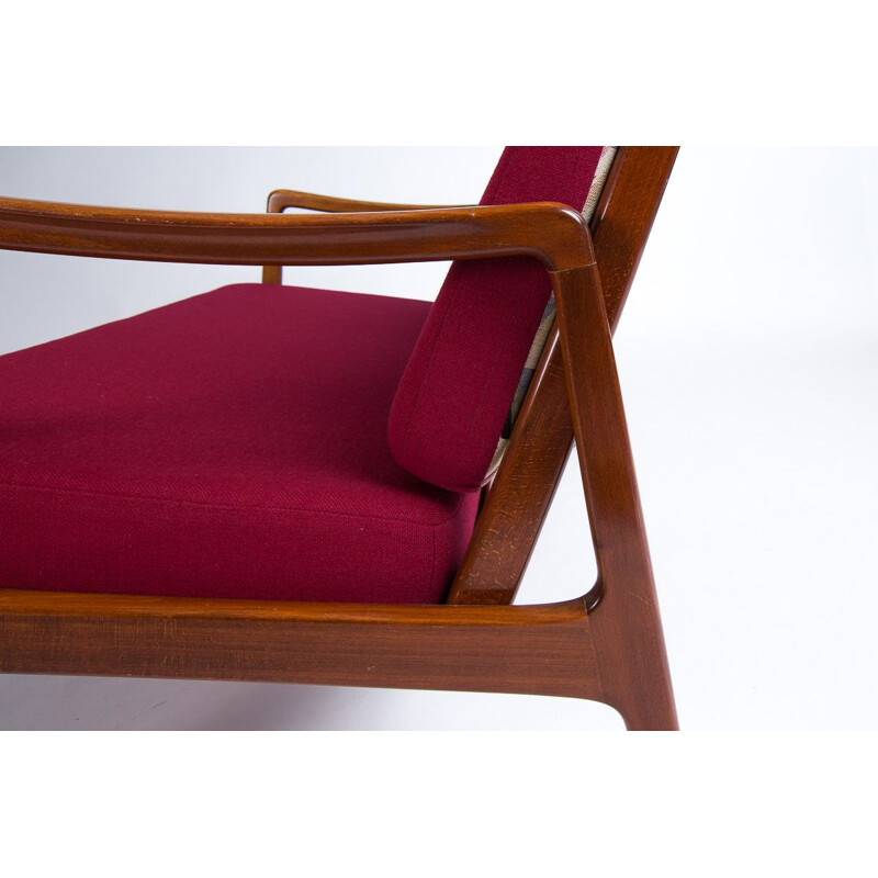 Mid Century Teak Sofa by Ole Wanscher for France & Daverkosen, Danish 1950's