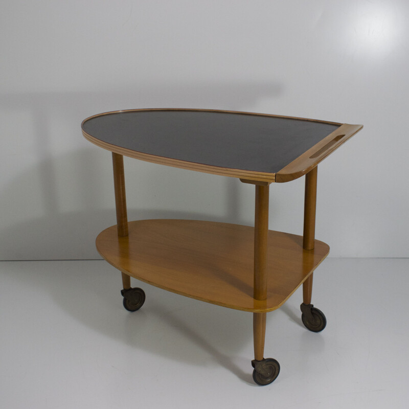 Vintage wooden bar or trolley, 1960