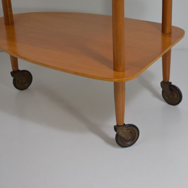 Vintage wooden bar or trolley, 1960