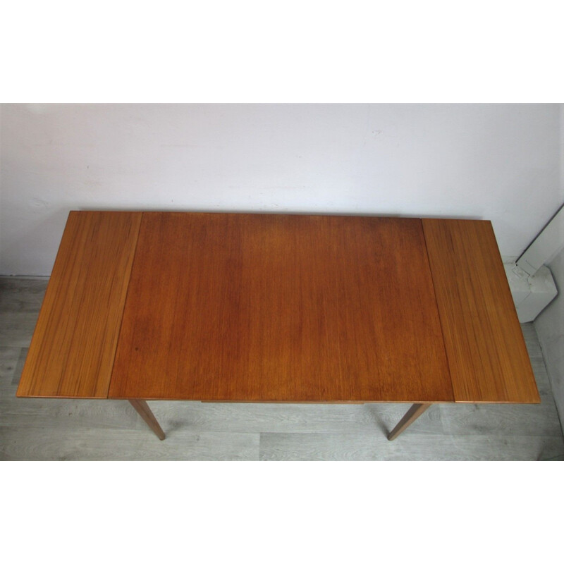 Vintage Extendable Table, Denmark, 1960s