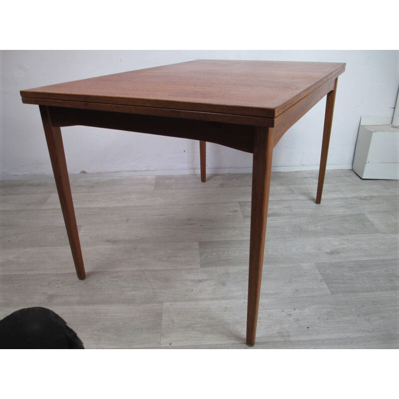 Vintage Extendable Table, Denmark, 1960s