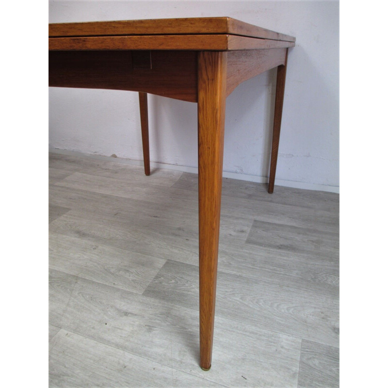 Vintage Extendable Table, Denmark, 1960s