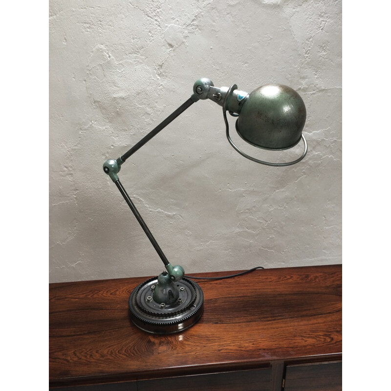 Metal industrial Jieldé lamp, Jean-Louis DOMECQ - 1950s