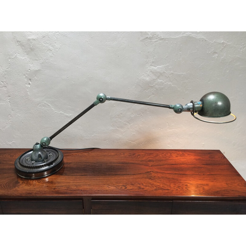 Metal industrial Jieldé lamp, Jean-Louis DOMECQ - 1950s