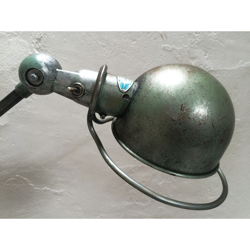 Lampe industrielle Jieldé en métal, Jean-Louis DOMECQ - 1950