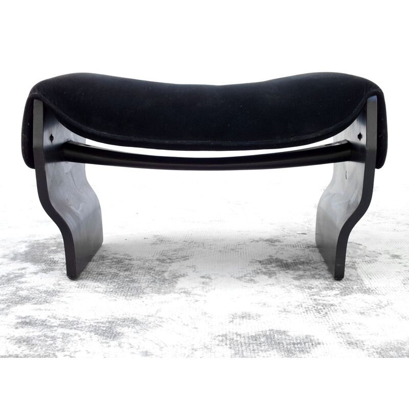 Sillón y otomana Vintage Canada de Osvaldo Borsani para Tecno, Italia 1965