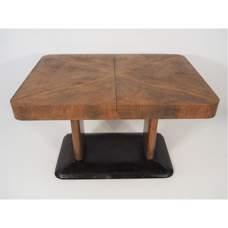 Vintage Table, Art Deco Czechoslovakia 1940s