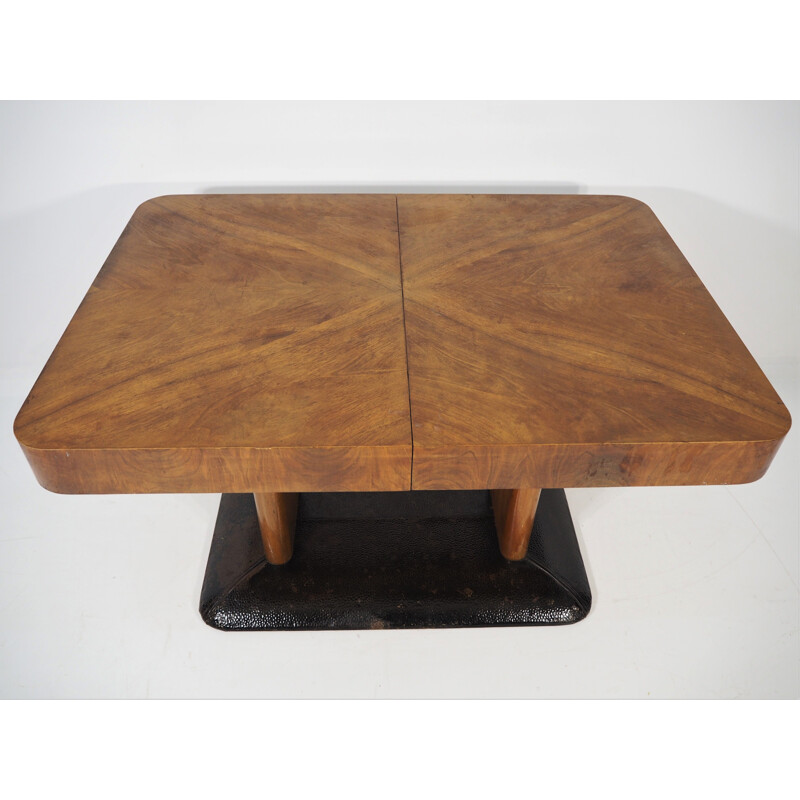 Vintage Table, Art Deco Czechoslovakia 1940s