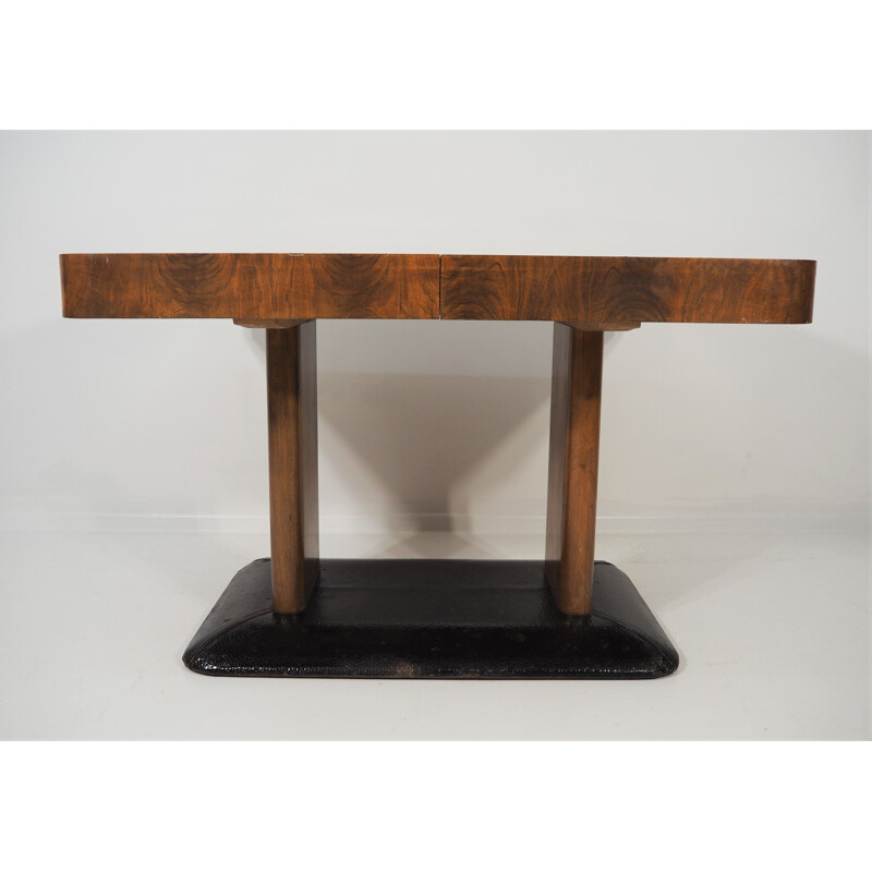 Vintage Table, Art Deco Czechoslovakia 1940s