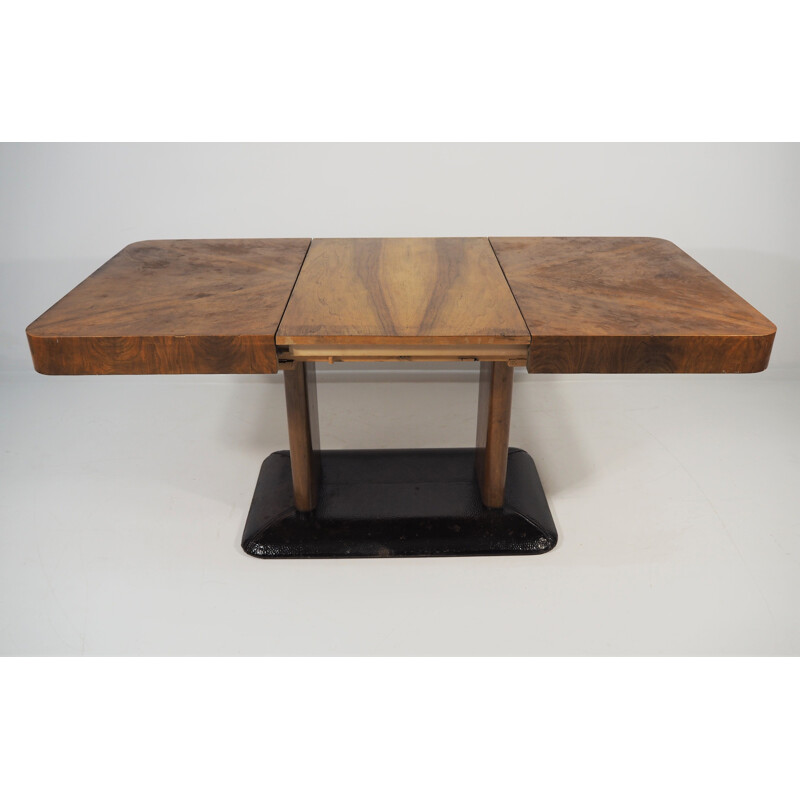 Vintage Table, Art Deco Czechoslovakia 1940s