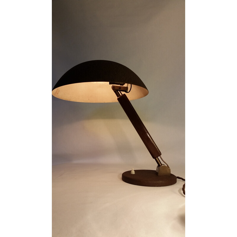 Lampe de bureau en métal, Karl TRABERT - 1930