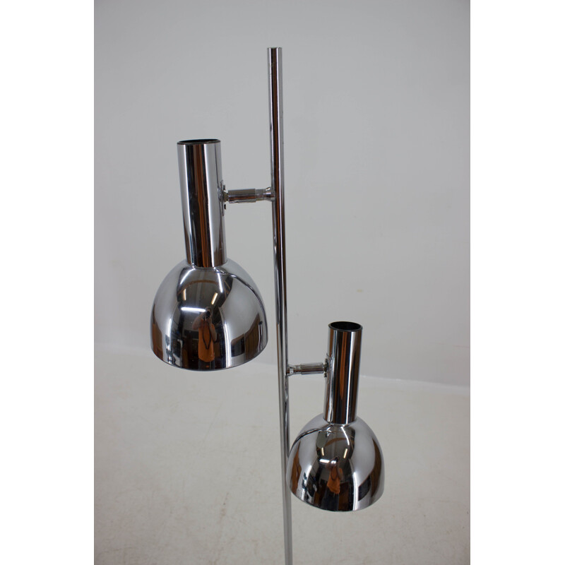 Vintage Floor Lamp Koch and Lowy with 2 Shades, Germany, 1970s