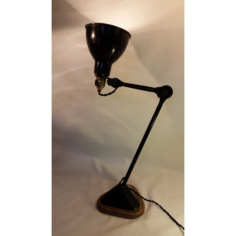 Lampe de bureau en métal et bakélite, Ravel GRAS - 1920