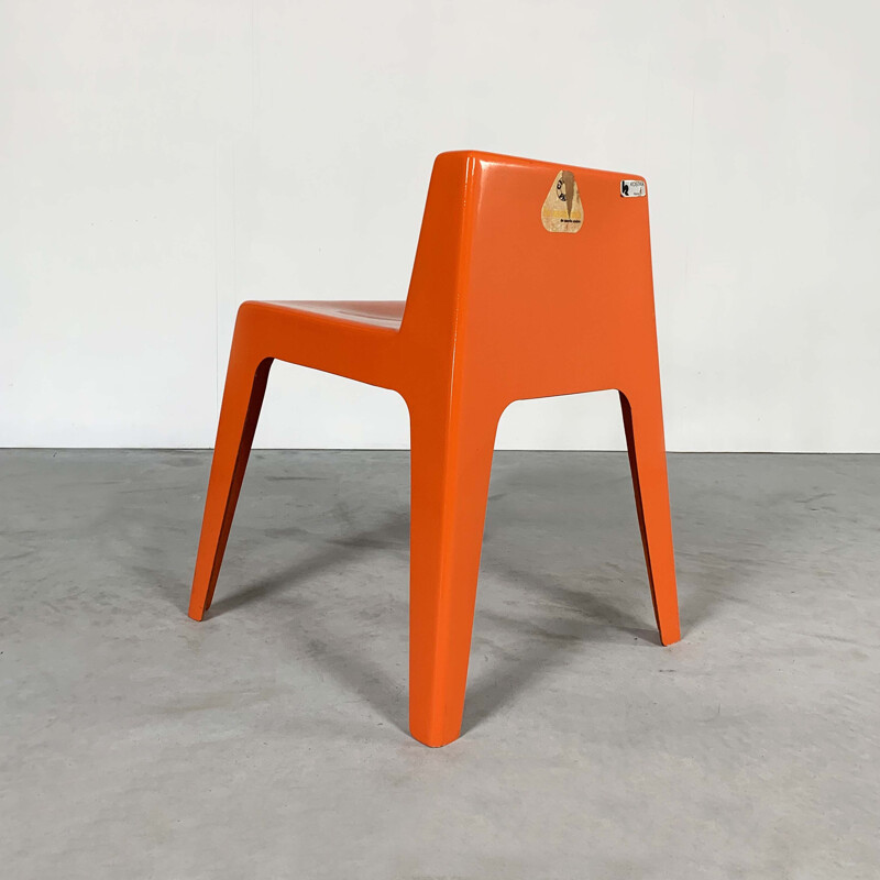 Vintage Fiberglass Chair by Kostka, 1970s