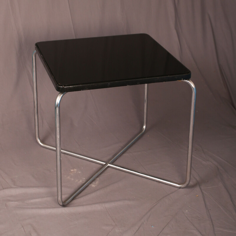 Vintage modernist Bauhaus style side table
