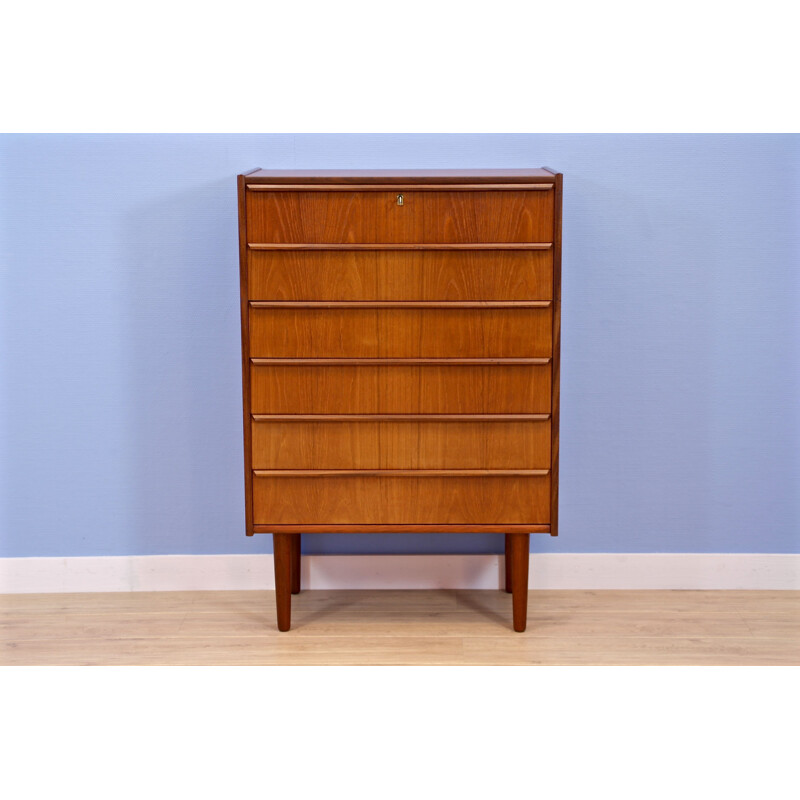 Vintage chest of drawers in teak, Danish 1960s