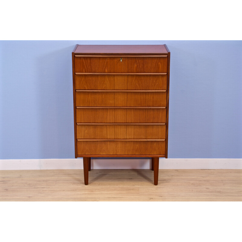 Vintage chest of drawers in teak, Danish 1960s