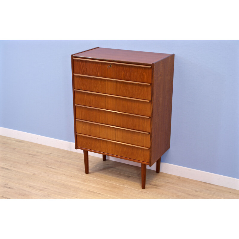 Vintage chest of drawers in teak, Danish 1960s