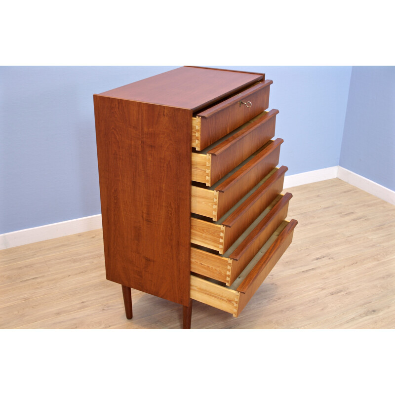 Vintage chest of drawers in teak, Danish 1960s