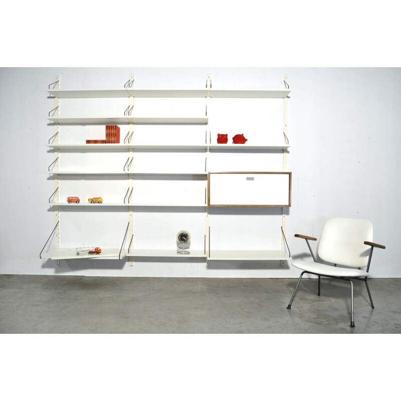 Vintage Modular Royal System wall-unit by Poul Cadovius for Cado, 1960s