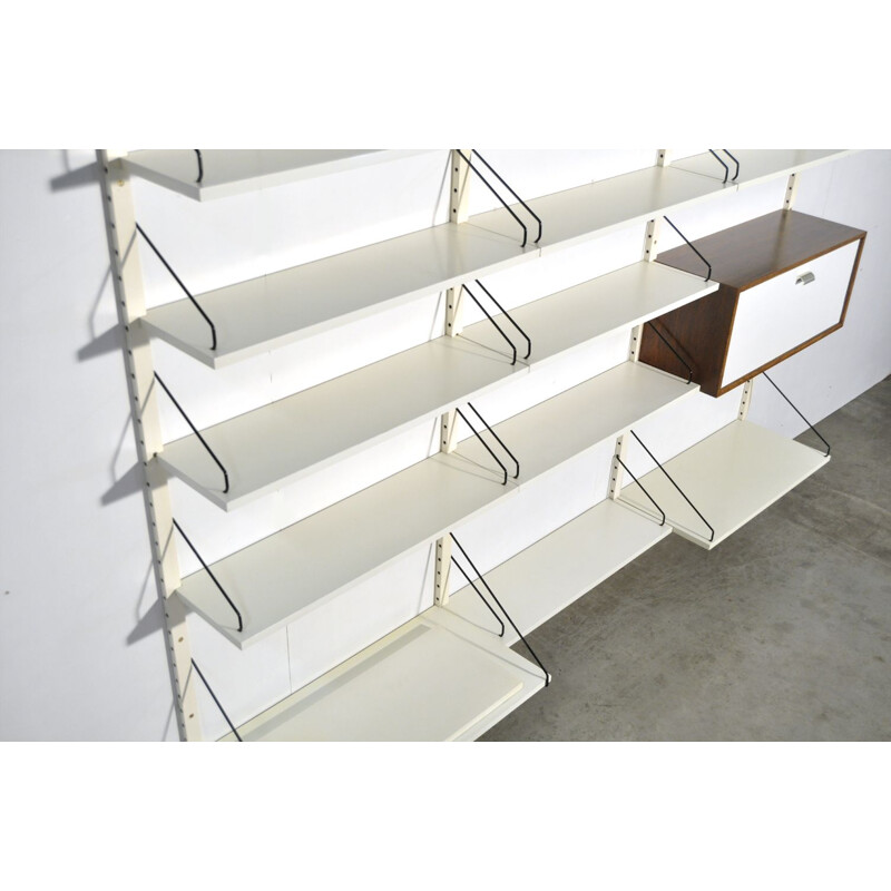 Vintage Modular Royal System wall-unit by Poul Cadovius for Cado, 1960s