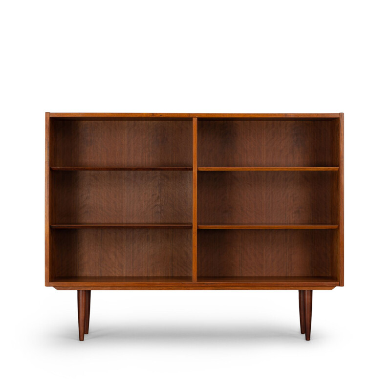 Vintage Low Bookcase by Carlo Jensen for Hundevad & Co Rosewood 1960s