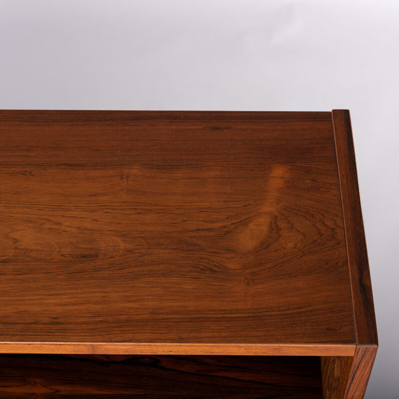 Vintage Low Bookcase by Carlo Jensen for Hundevad & Co Rosewood 1960s