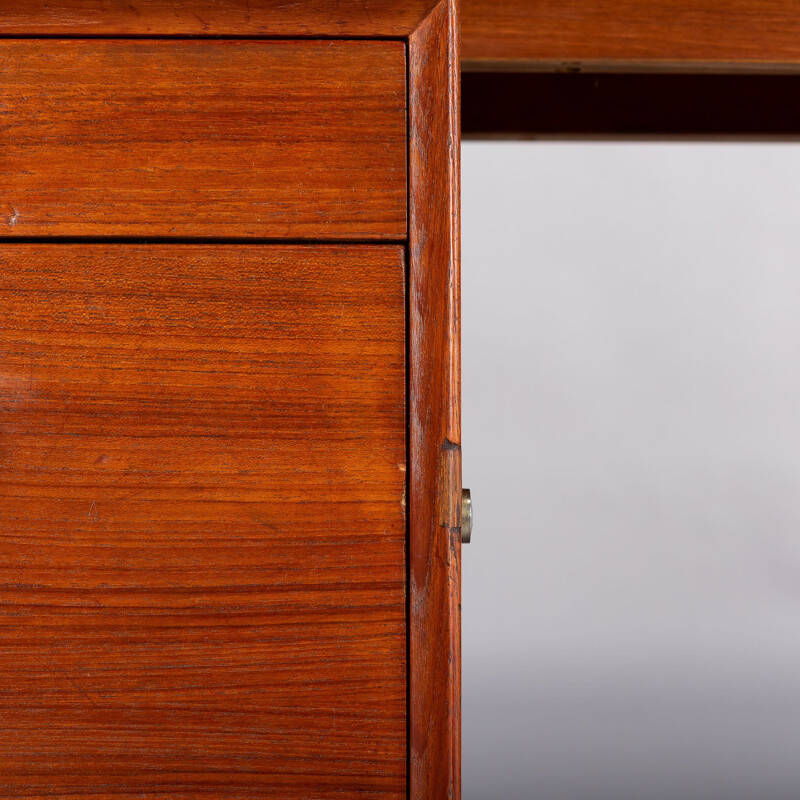 Vintage Midcentury Modern Teak Desk Model 207 by Arne Vodder for Sibast Moller, 1960s