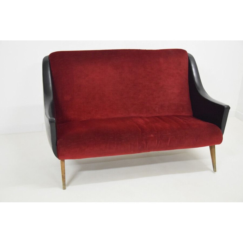 Sofa canapé Vintage banquette 1960