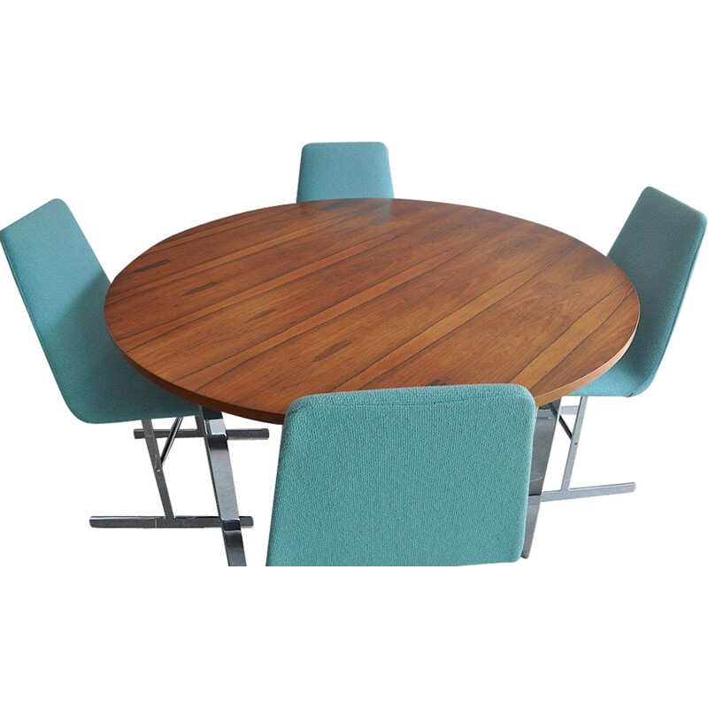 Vintage dining room table and chair by Richard Young, 1960