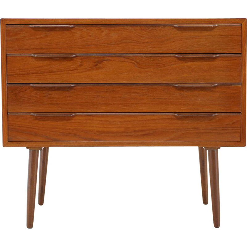 Vintage Teak Chest of Drawers, Denmark 1960s