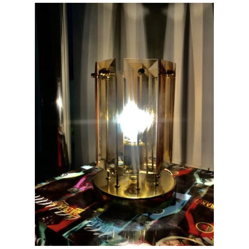 Lampe de table vintage Fontana Arte 1950
